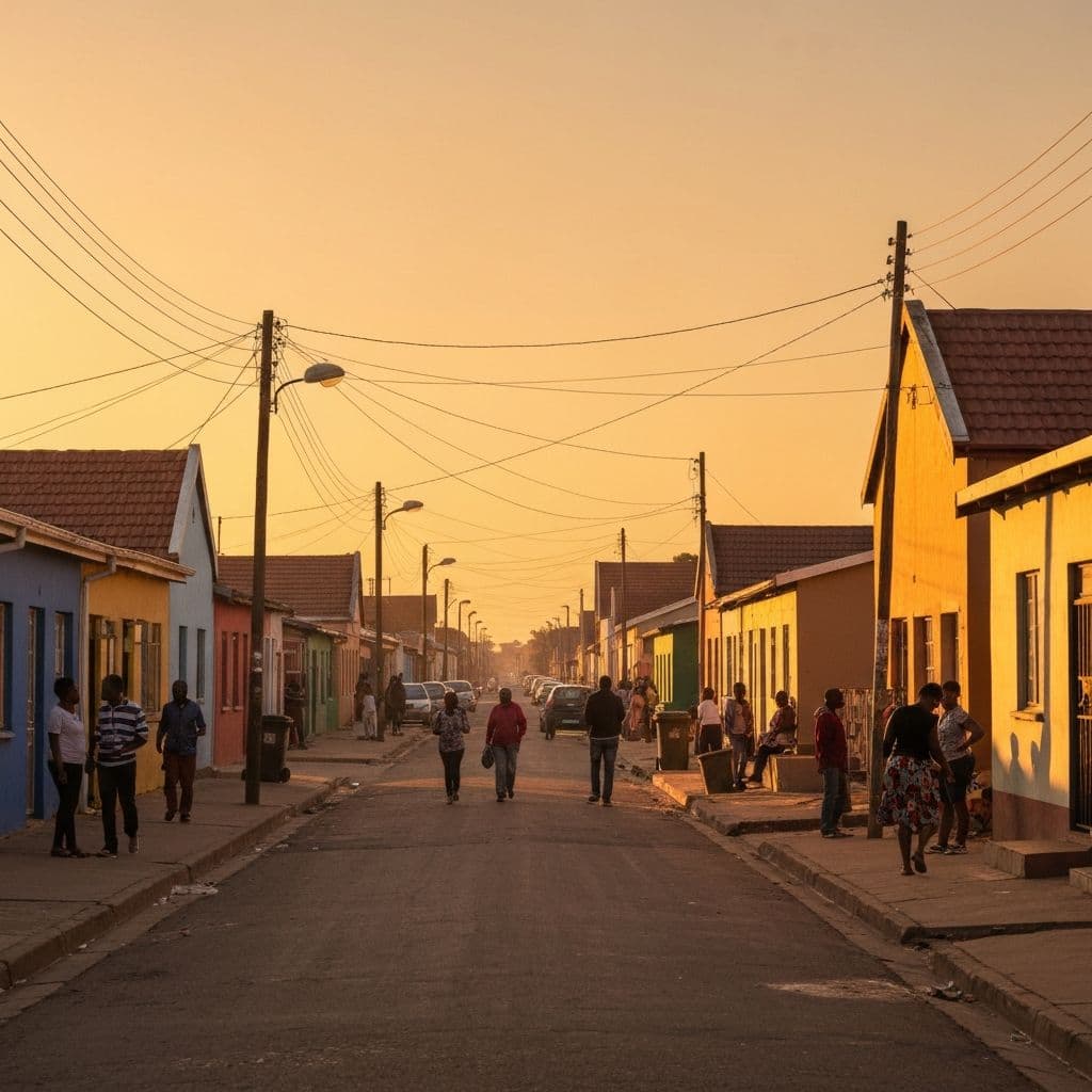Soweto cityscape